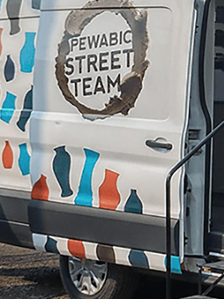 Delivery van