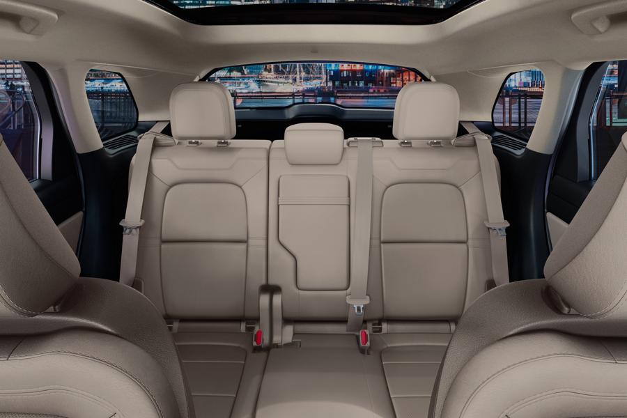 The 2nd-row of a 2025 Lincoln Corsair shows off impeccable detail