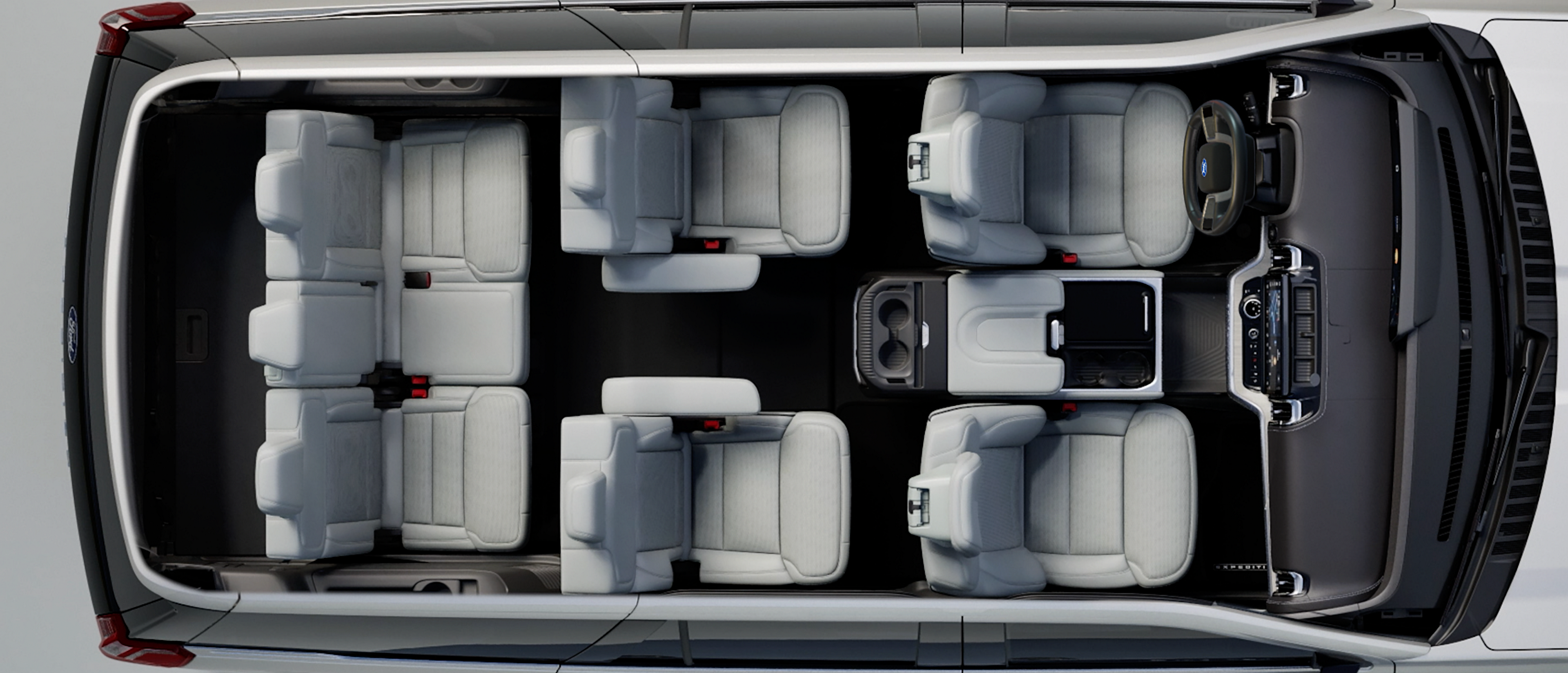 2027 Ford Expedition® interior seating configuration