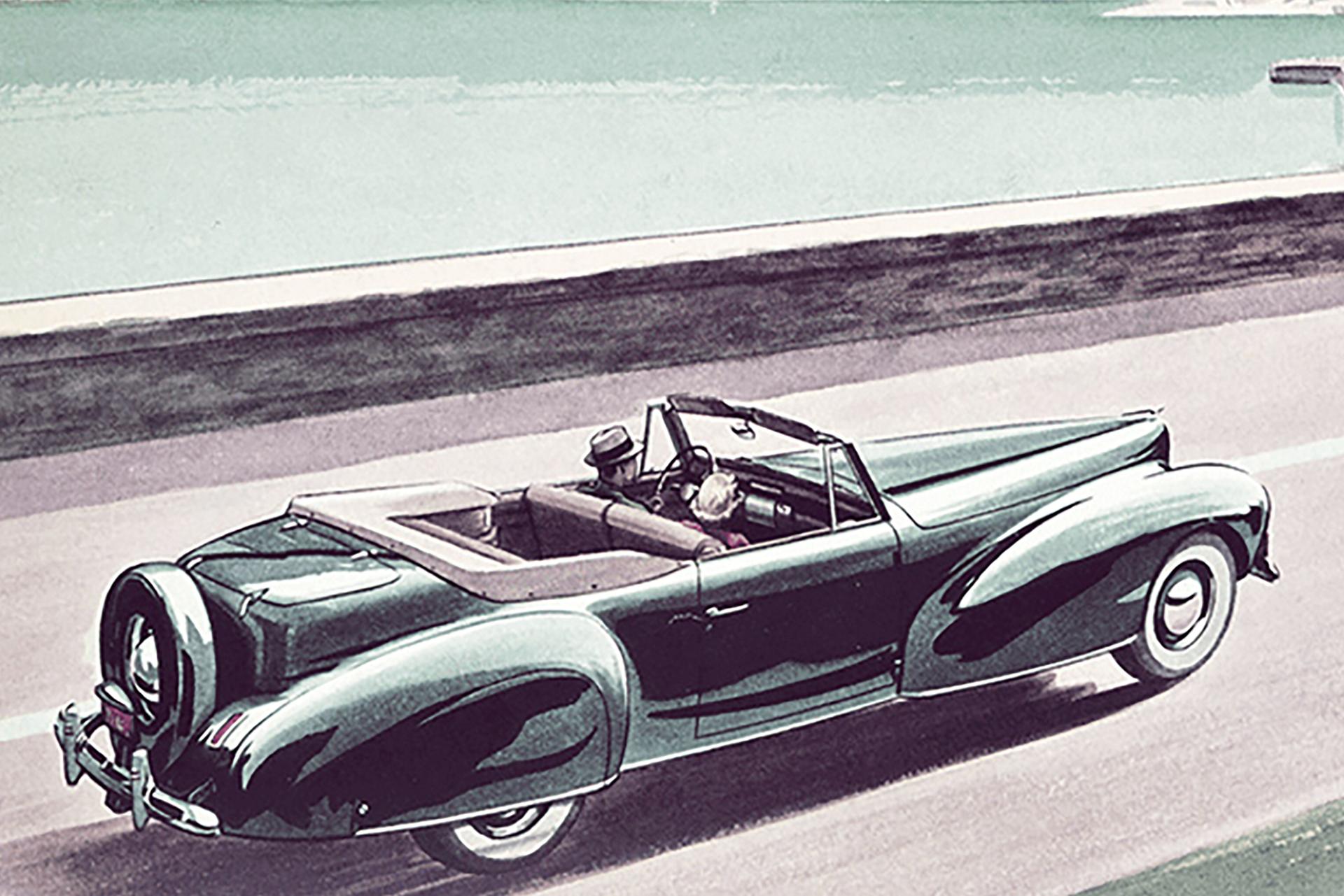 A Lincoln Continental advertisement