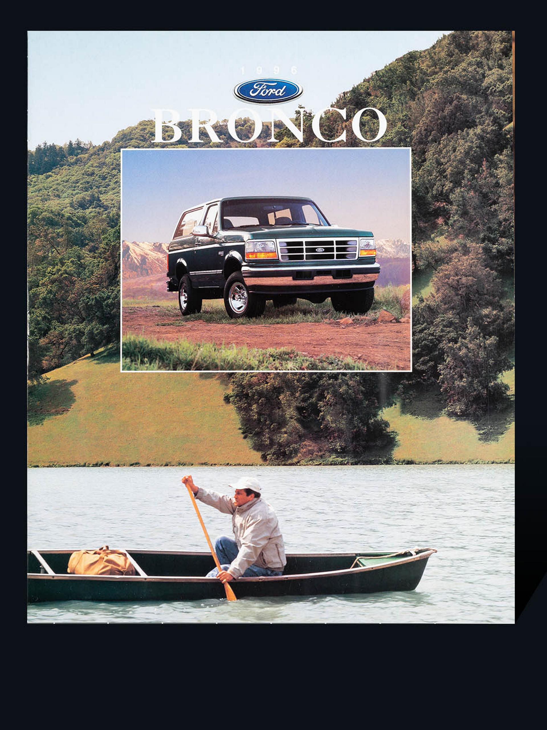 1996 Ford Bronco® vehicle brochure