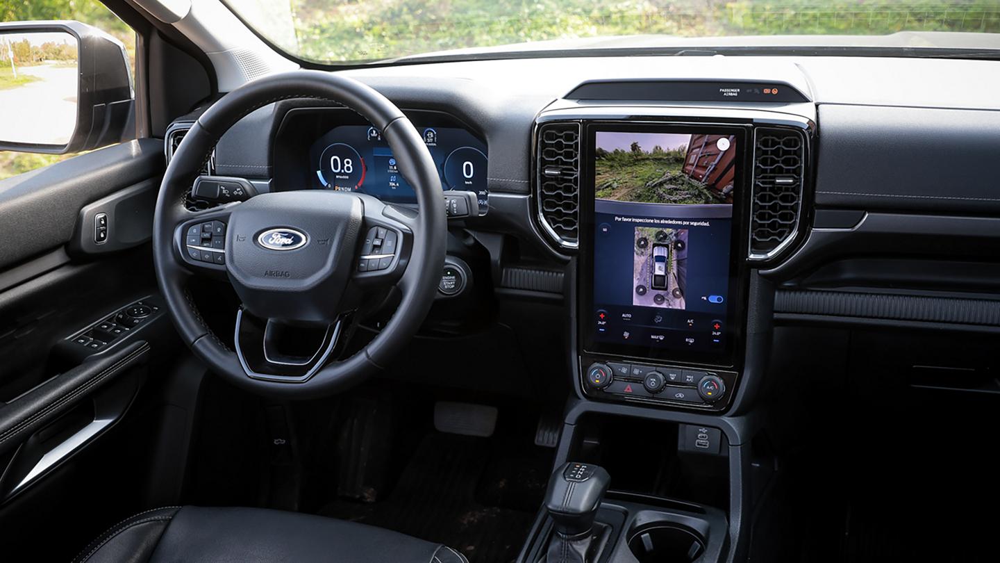 Interior de Ford Ranger