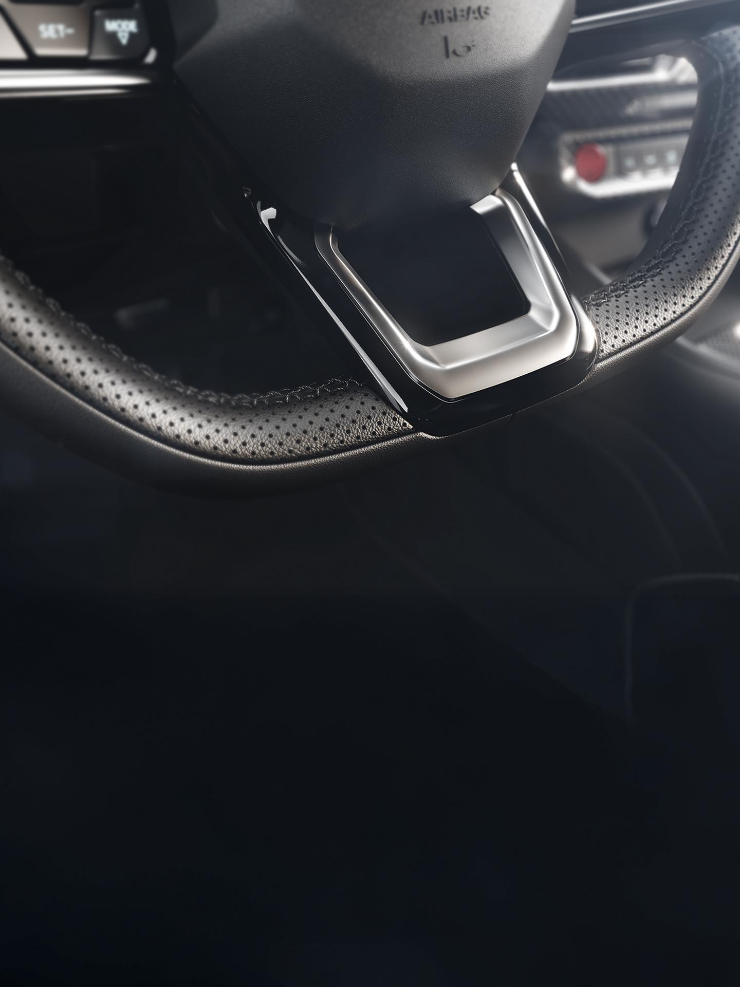 2026 Ford Mustang® D-shaped steering wheel