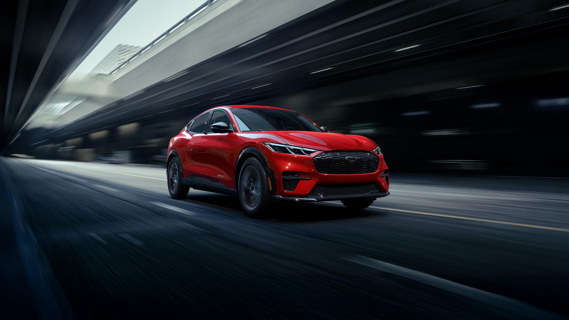 2026 Ford Mustang Mach-E® Premium model with the Sports Appearance Package