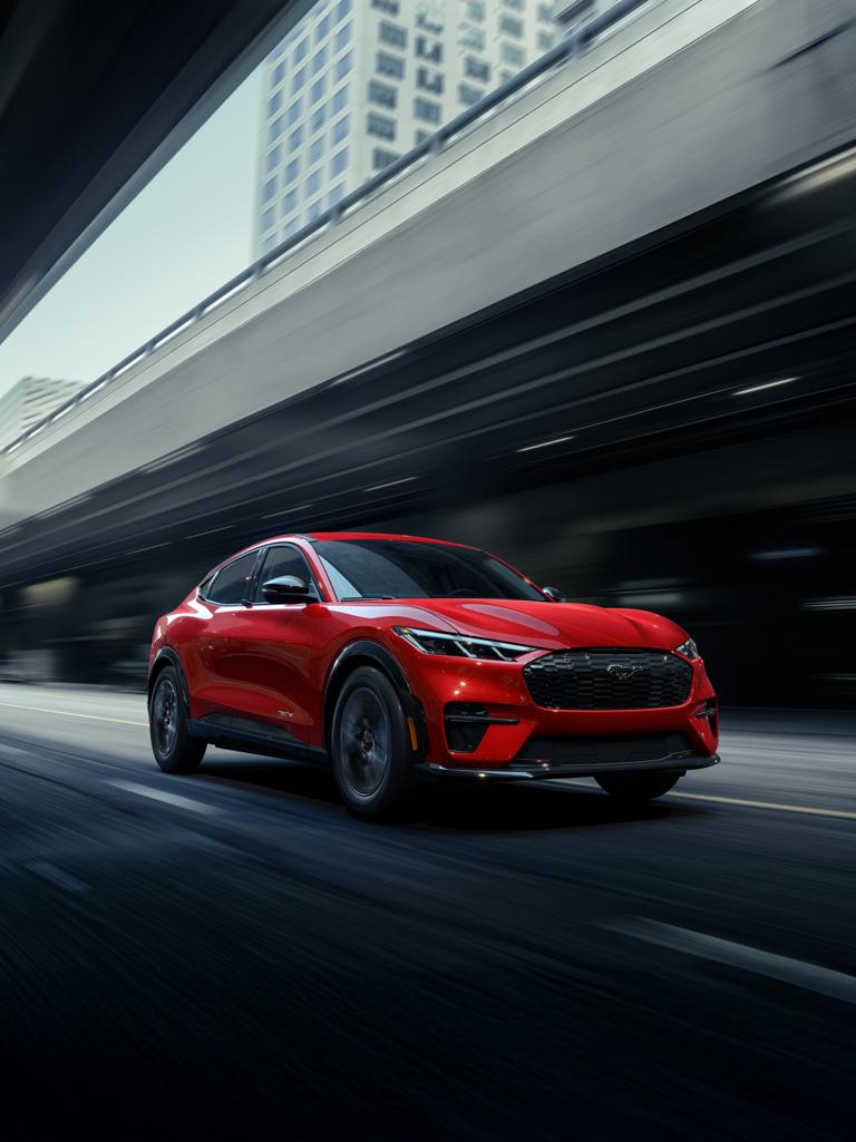 2026 Ford Mustang Mach-E® Premium model with the Sports Appearance Package