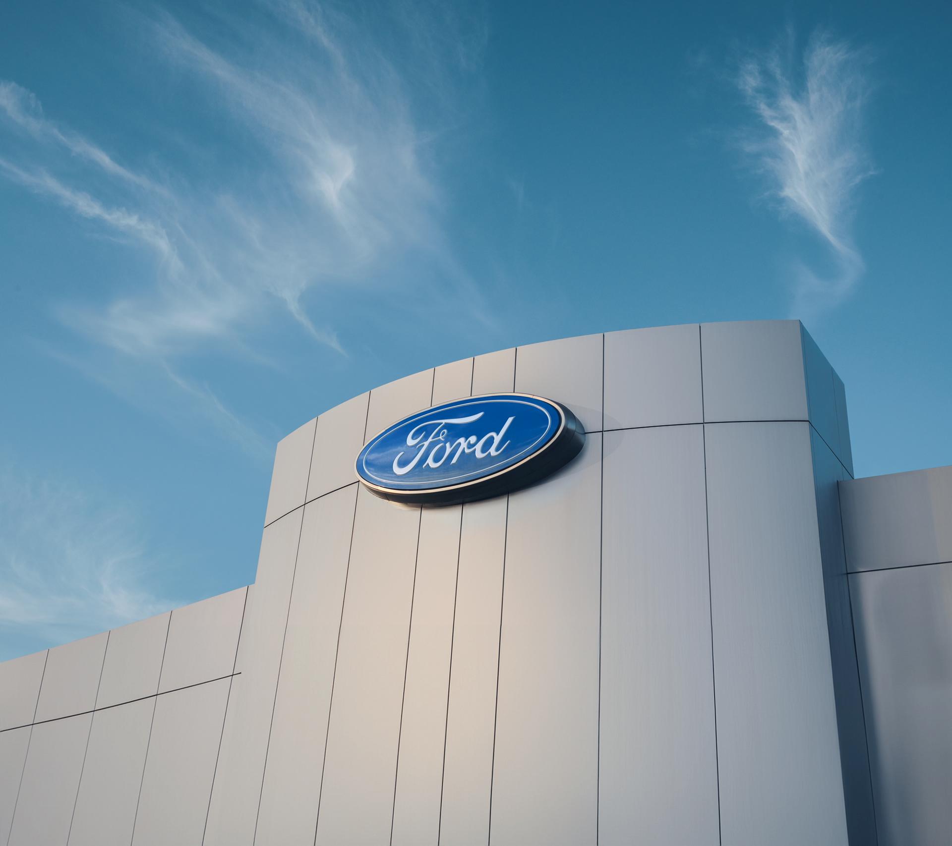 Building with Ford logo