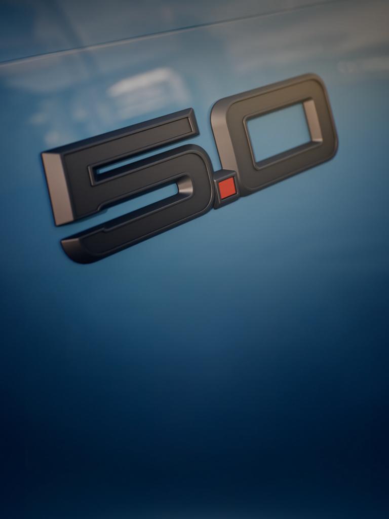2026 Ford Mustang® GT fastback 5.0 fender badge