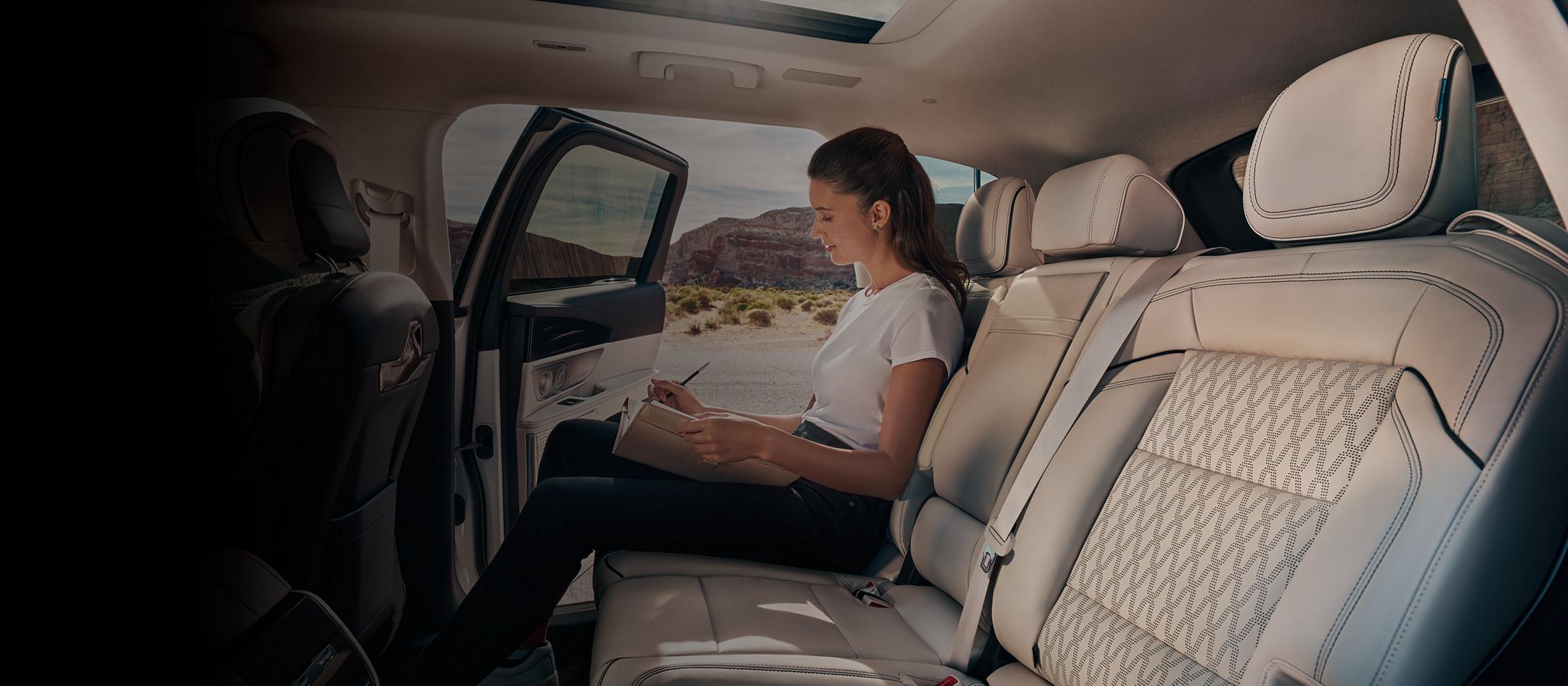 La deuxième rangée d’un Lincoln Nautilus 2025