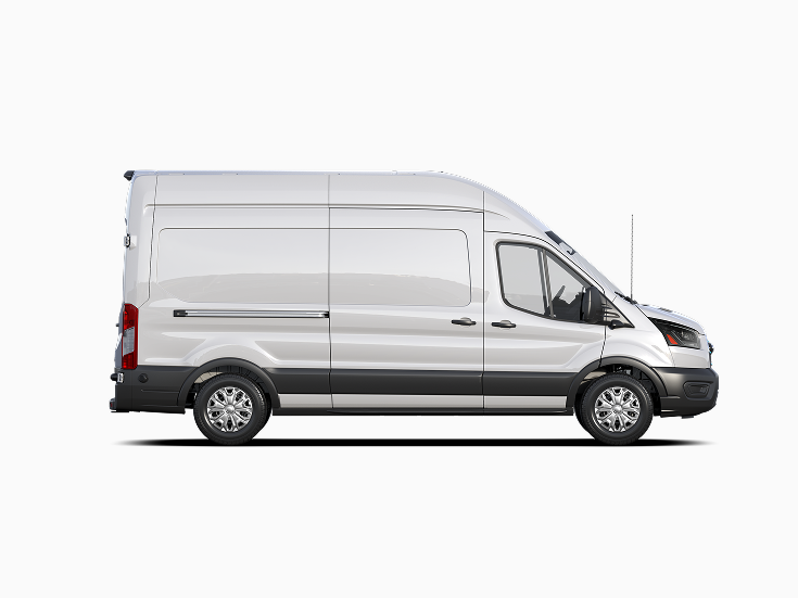 A Ford E-Transit™ van