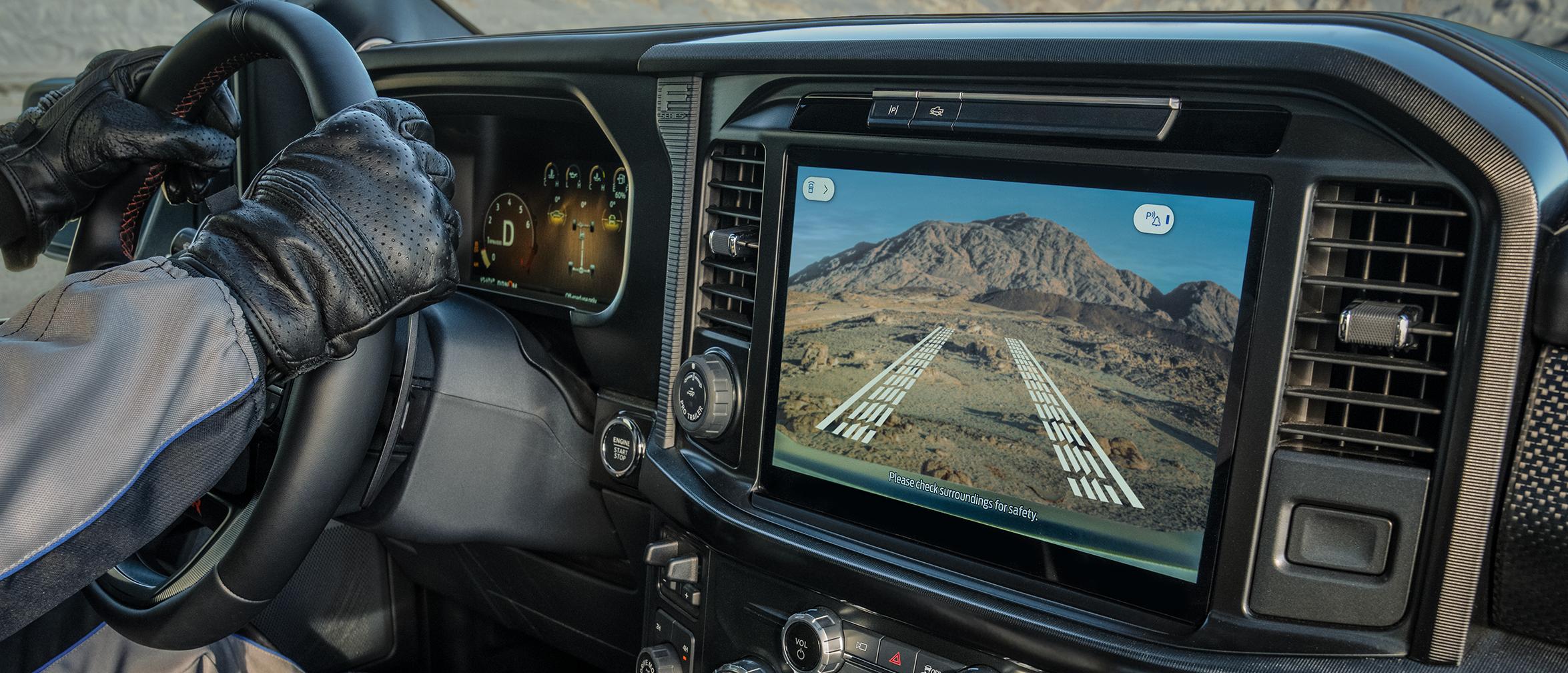 Ford F-150 technology display and driver assistance features