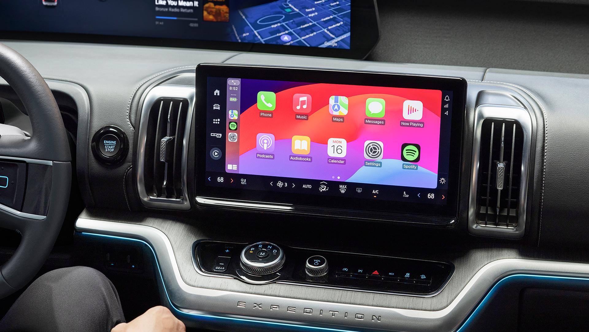 Apple CarPlay® on a 2027 Ford Expedition® SUV 13.2-inch center display