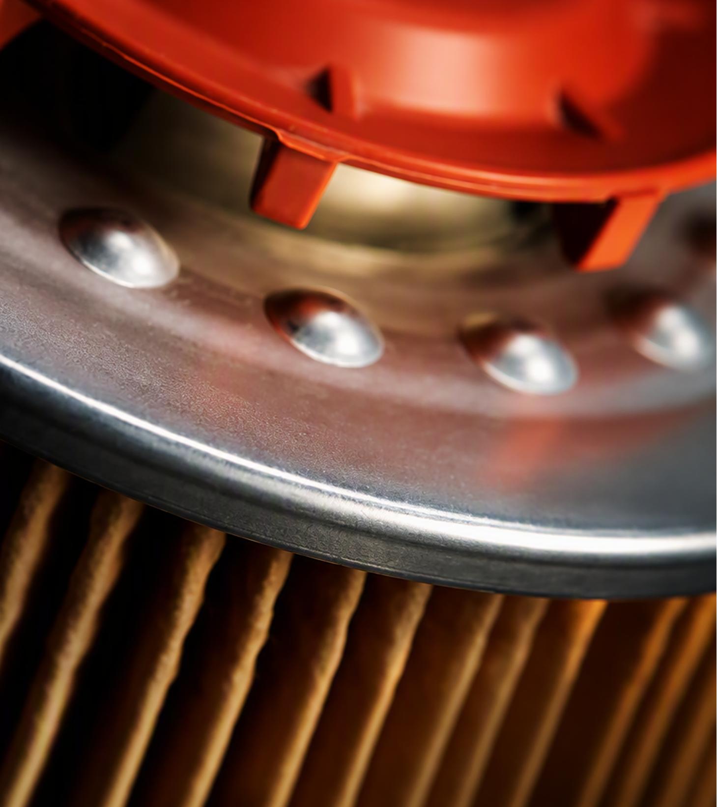 A Ford diesel engine filter