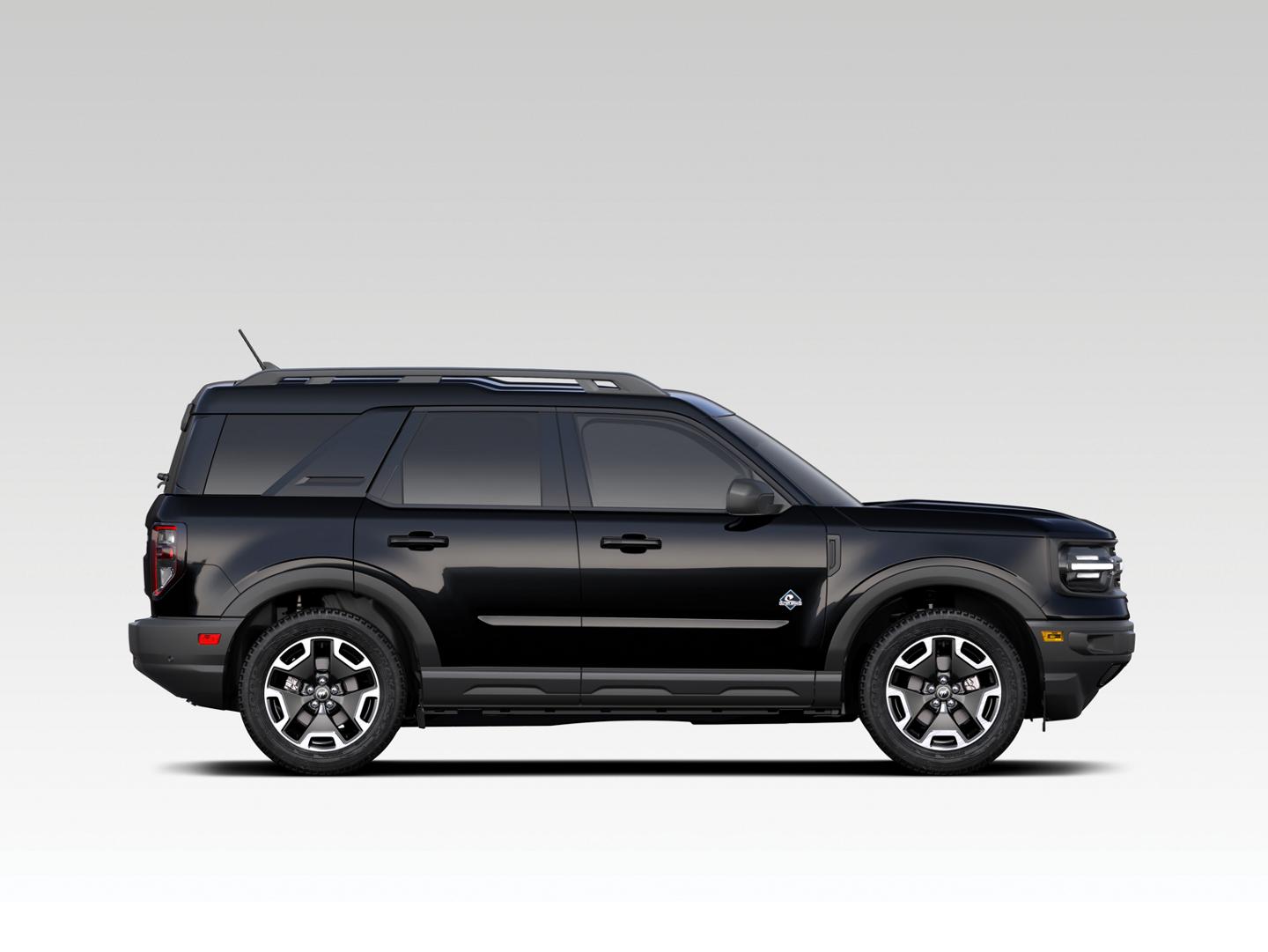 A 2024 Ford Bronco® Sport SUV on white background