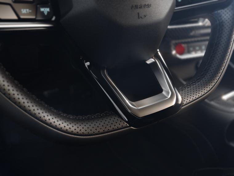 2026 Ford Mustang® flat-bottom steering wheel