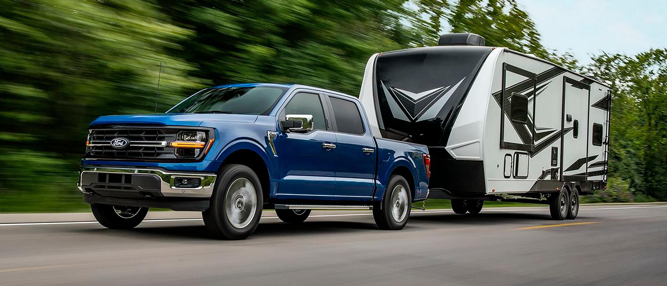 Ford towing capability — up to 3,500 lbs