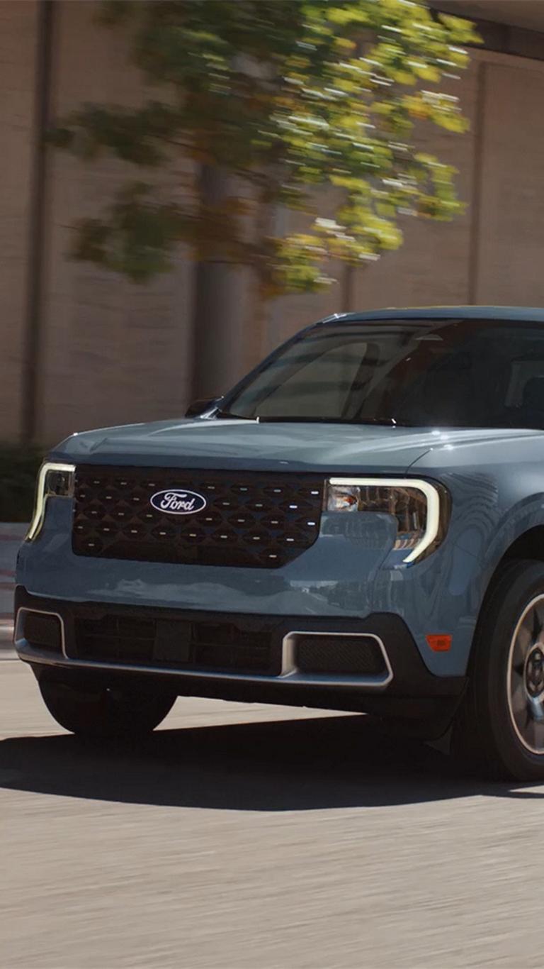 2026 Ford Maverick® driving through a city